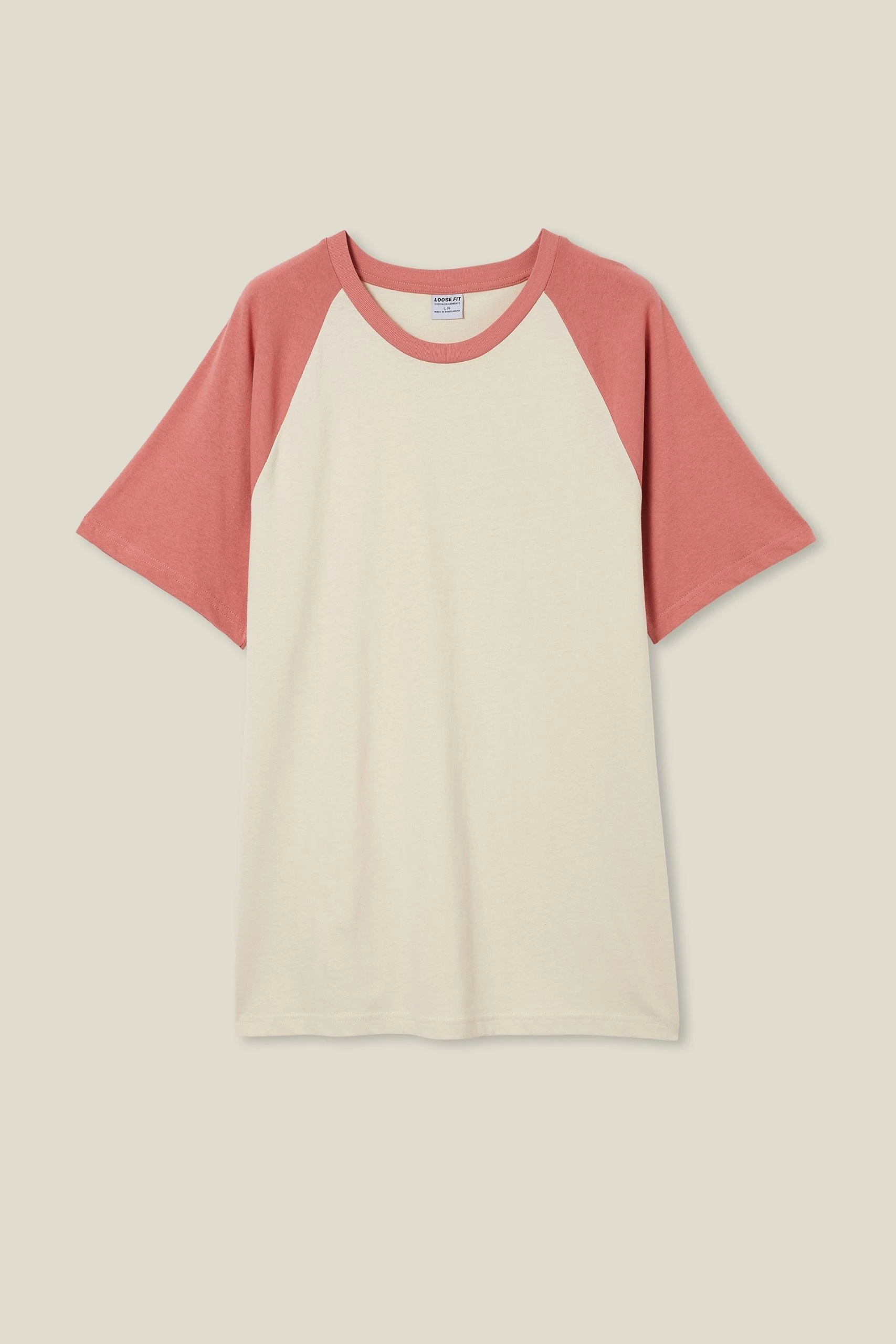 Cotton On Men Loose Fit Raglan T-Shirt - Image 5