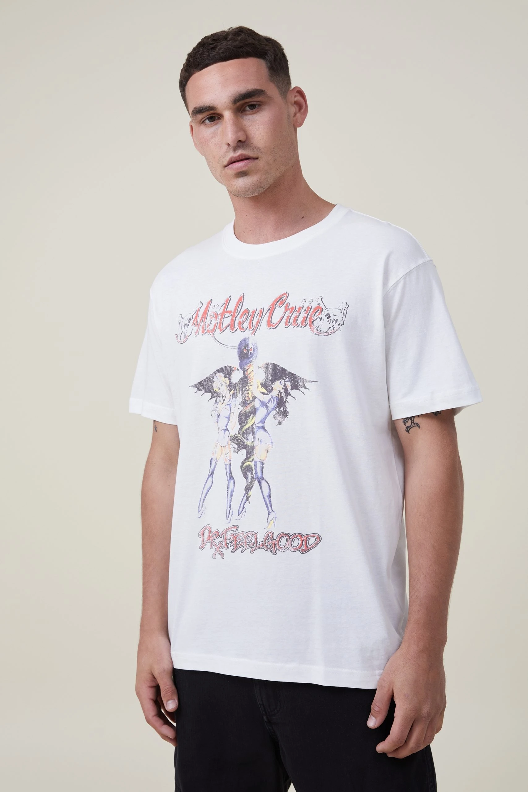 Cotton On Men Loose Fit Music T-Shirt