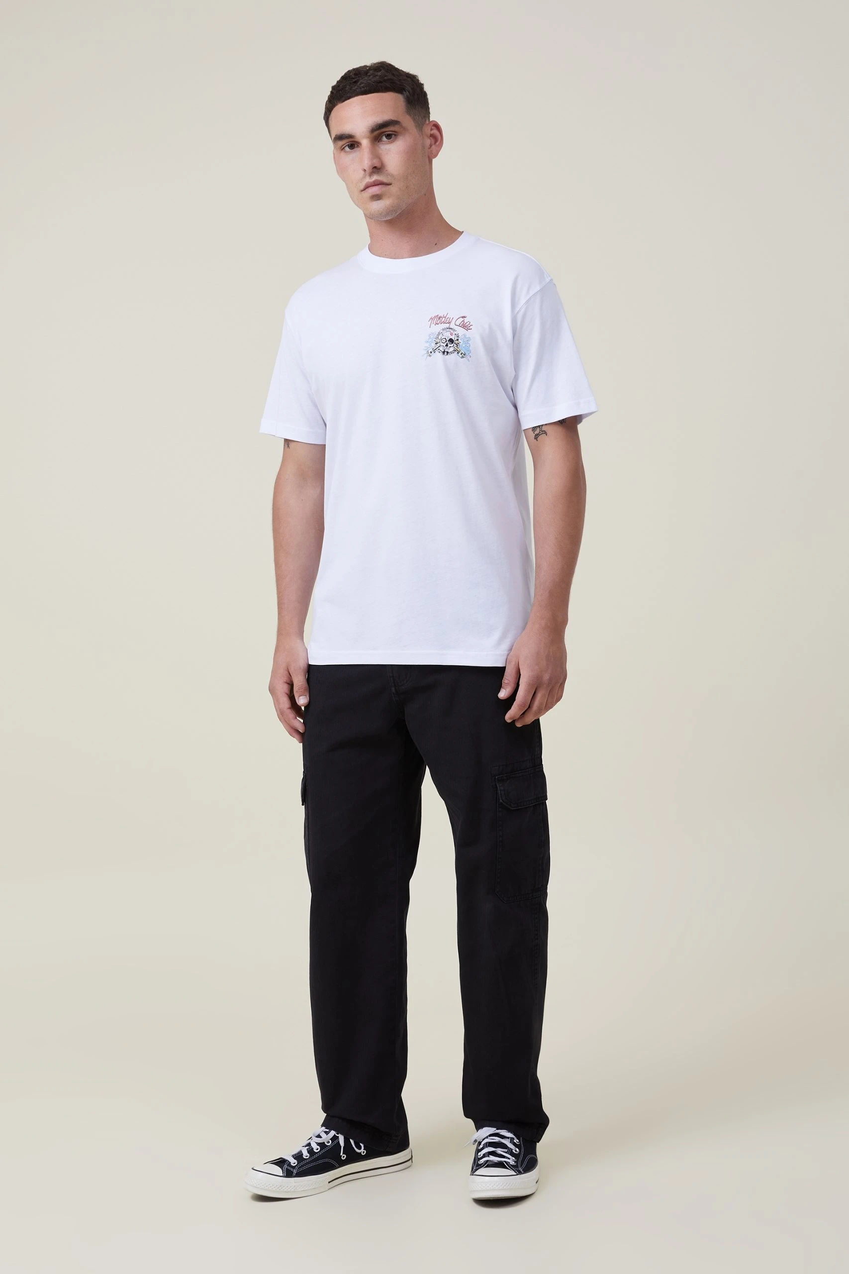 Cotton On Men Loose Fit Music T-Shirt - Image 2