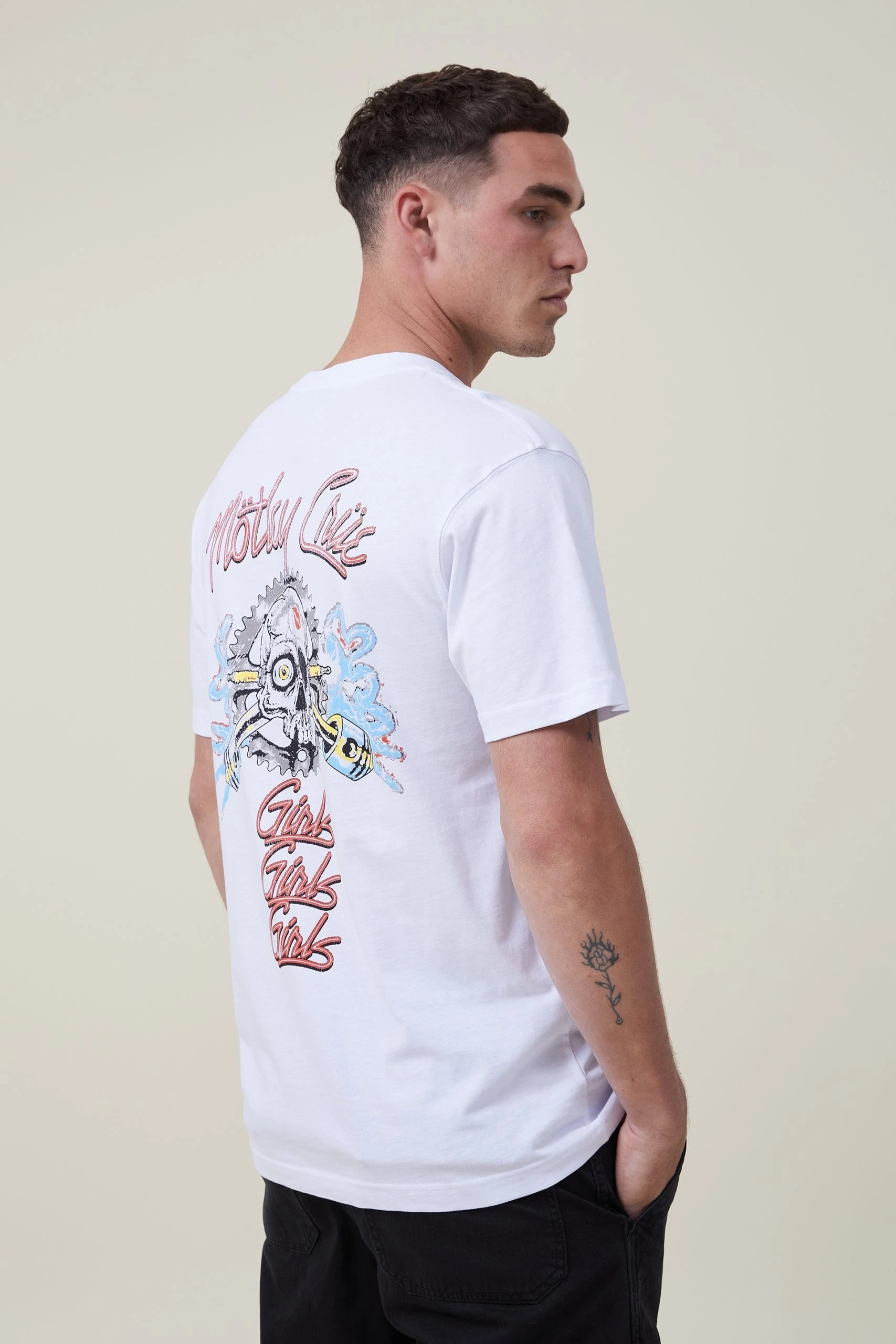Cotton On Men Loose Fit Music T-Shirt