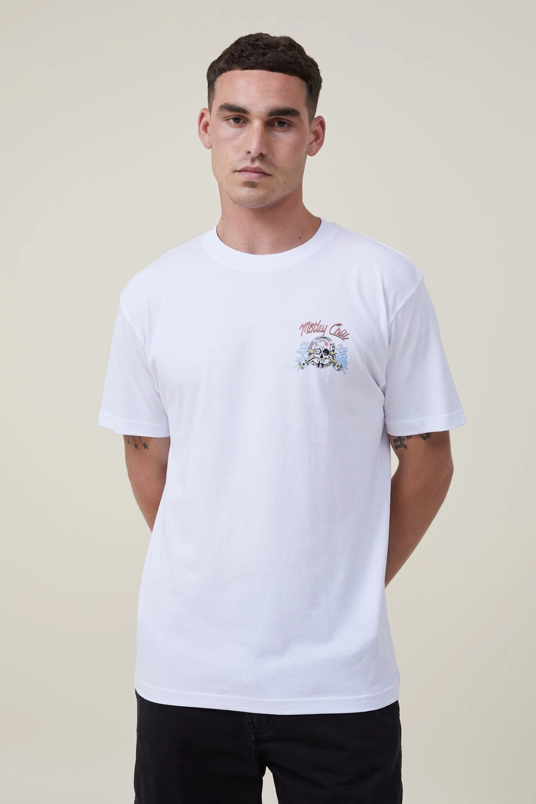 Cotton On Men Loose Fit Music T-Shirt - Image 3
