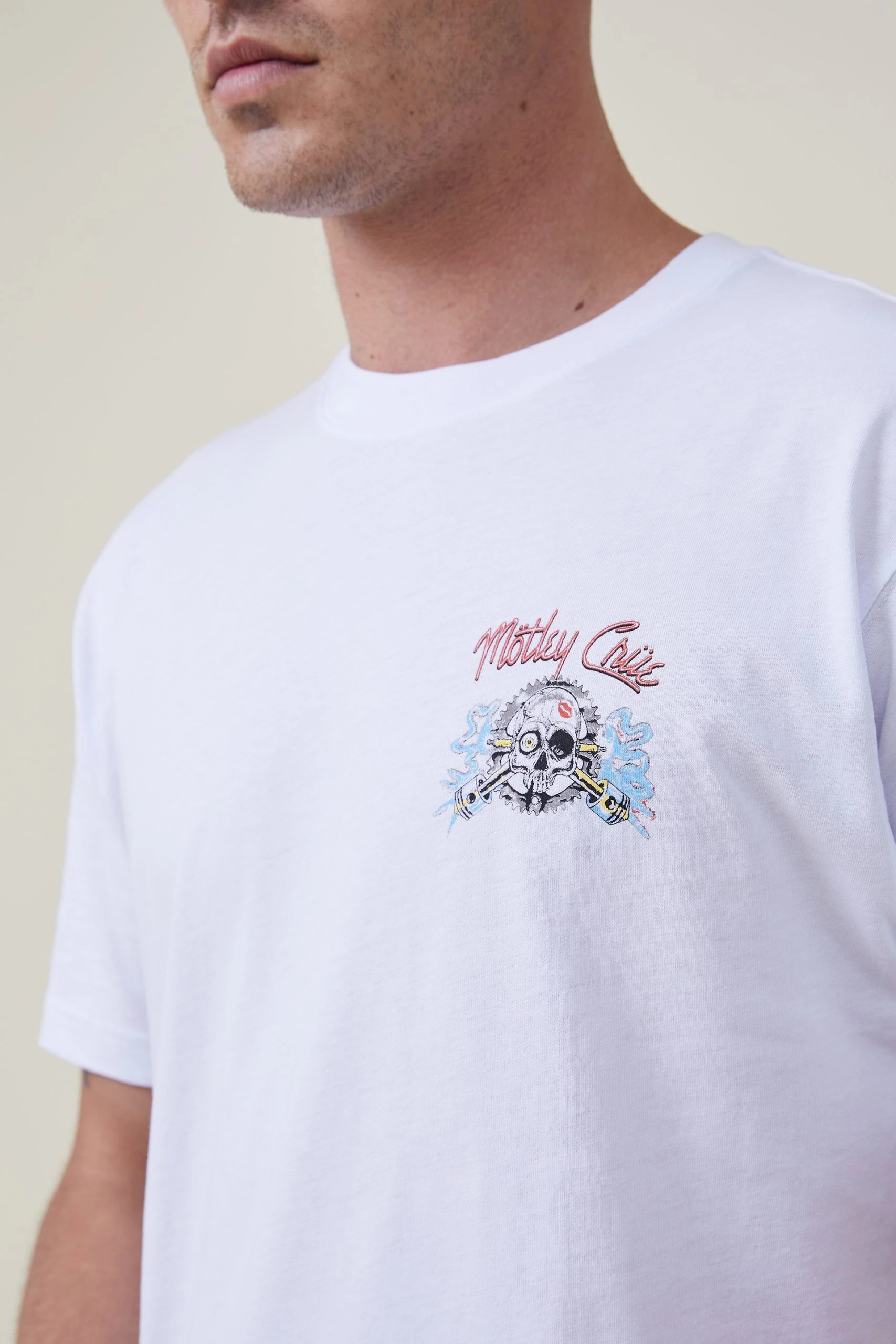 Cotton On Men Loose Fit Music T-Shirt - Image 4