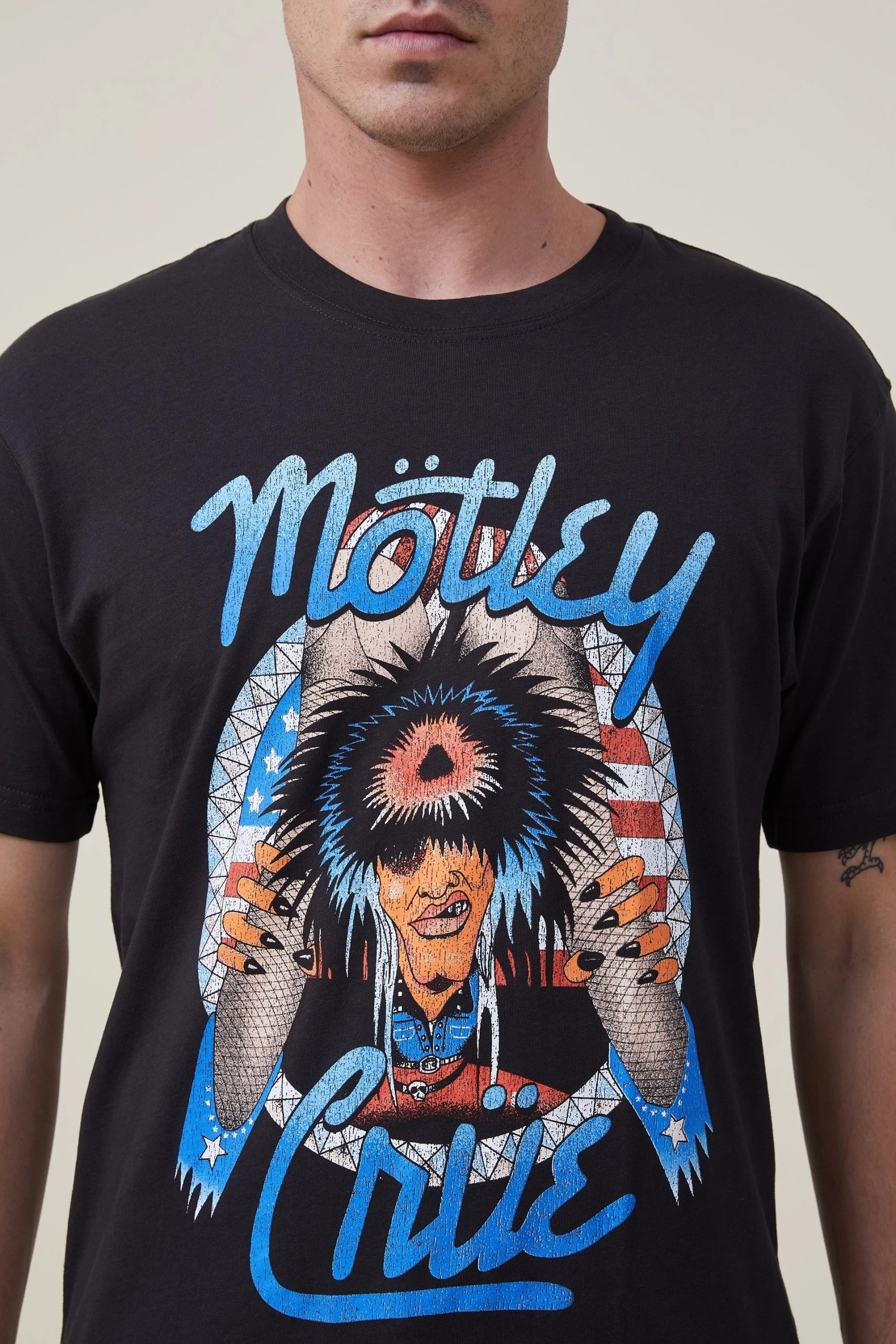 Cotton On Men Loose Fit Music T-Shirt - Image 4