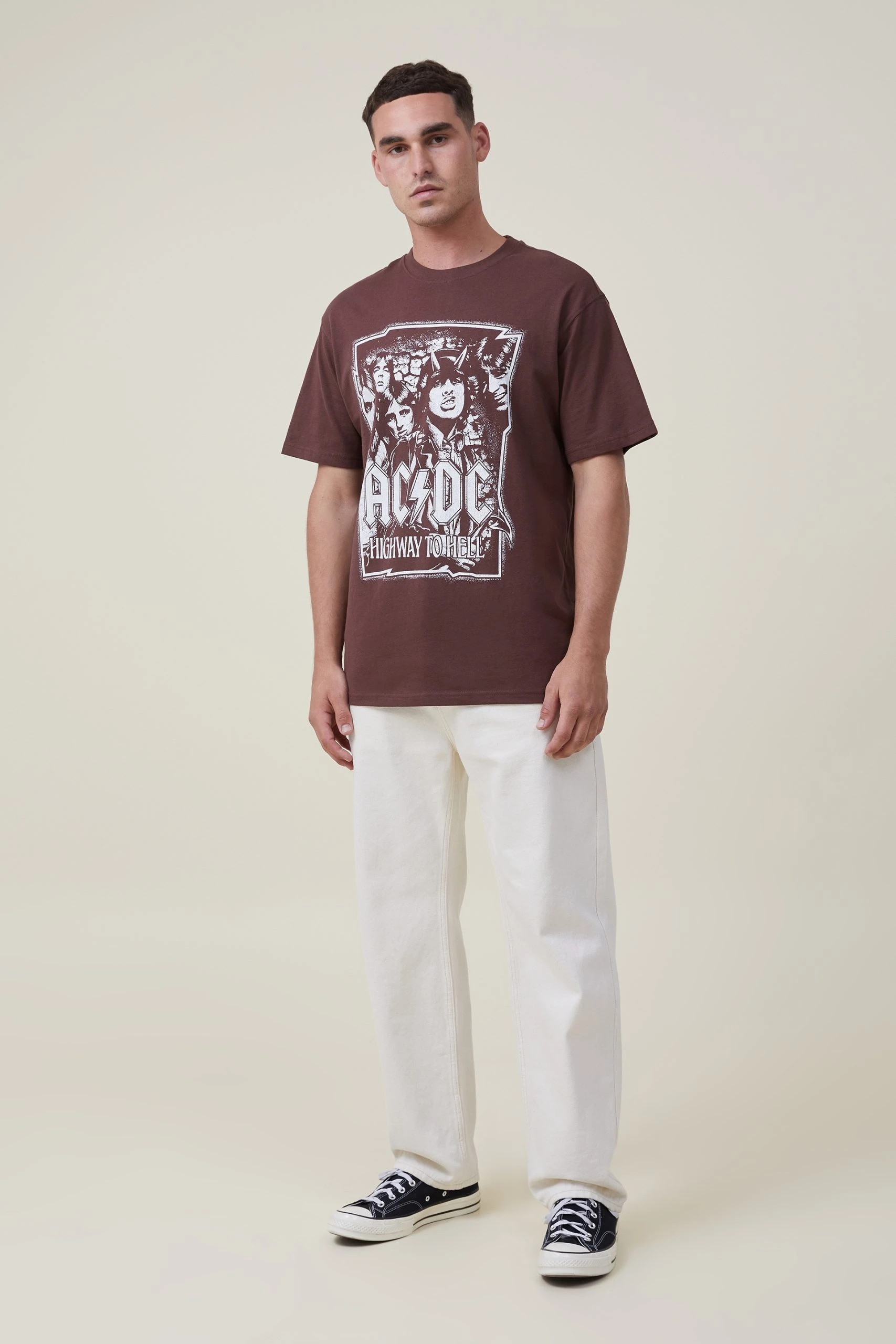 Cotton On Men Loose Fit Music T-Shirt - Image 2
