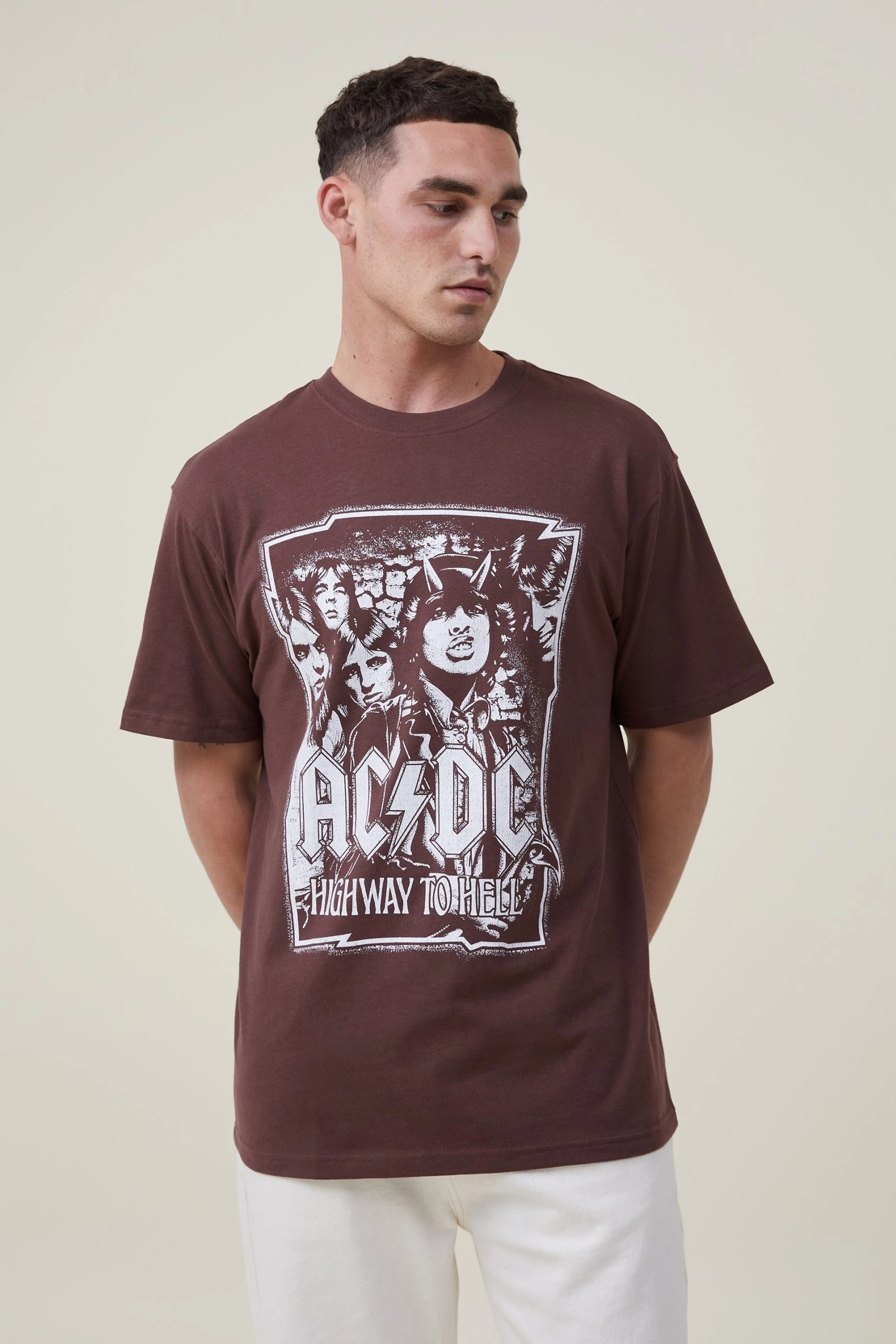 Cotton On Men Loose Fit Music T-Shirt