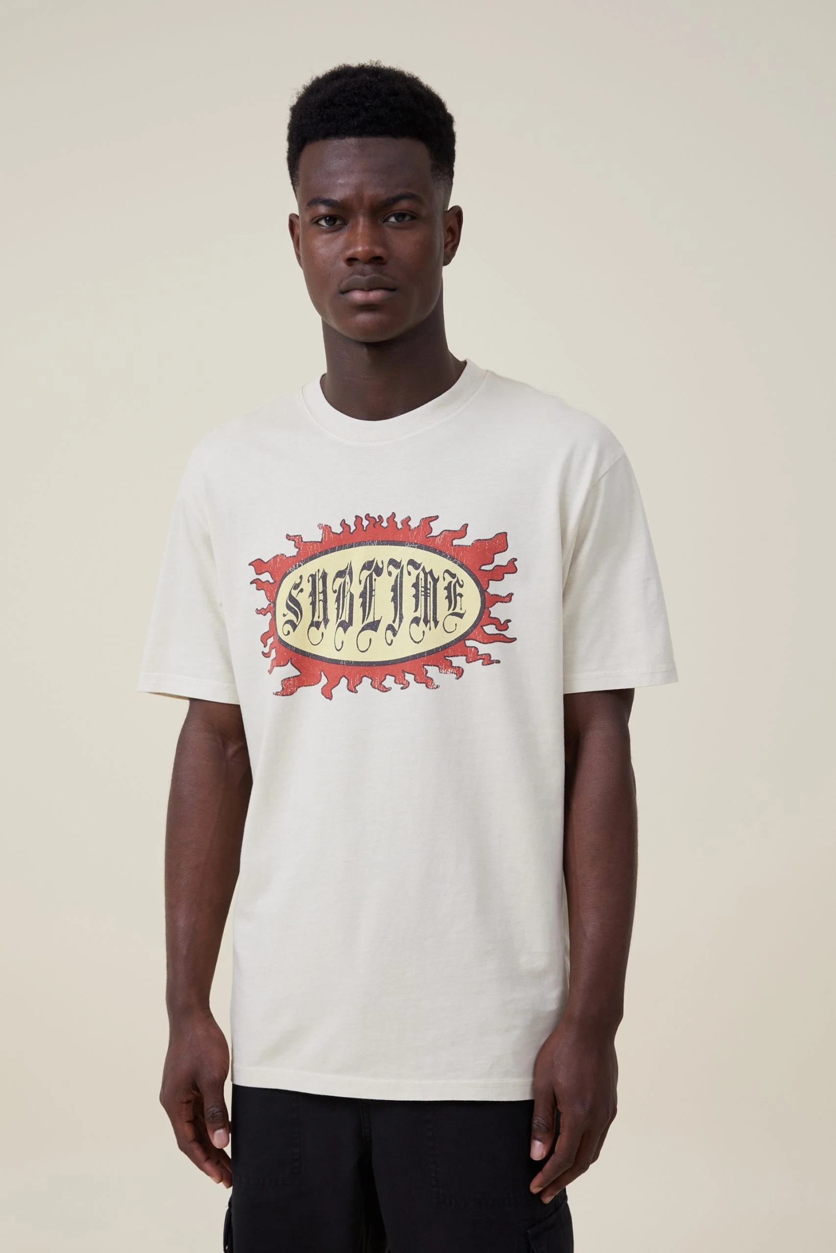Cotton On Men Premium Loose Fit Music T-Shirt 1 Cotton On Men Premium Loose Fit Music T-Shirt