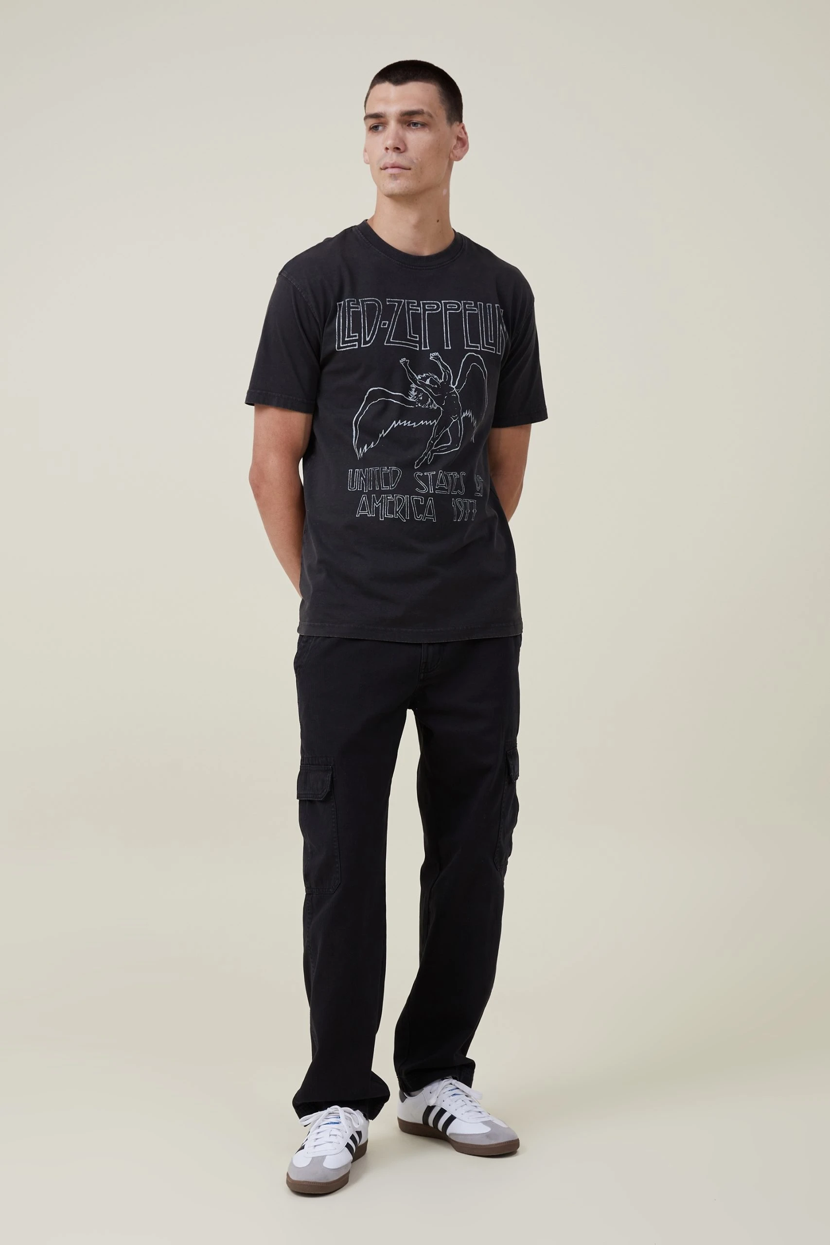 Cotton On Men Premium Loose Fit Music T-Shirt 2 Cotton On Men Premium Loose Fit Music T-Shirt - Image 2