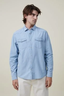 Cotton On Men Dallas Long Sleeve Shirt