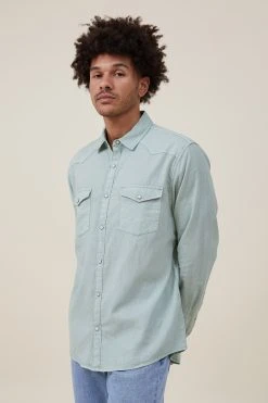 Cotton On Men Dallas Long Sleeve Shirt