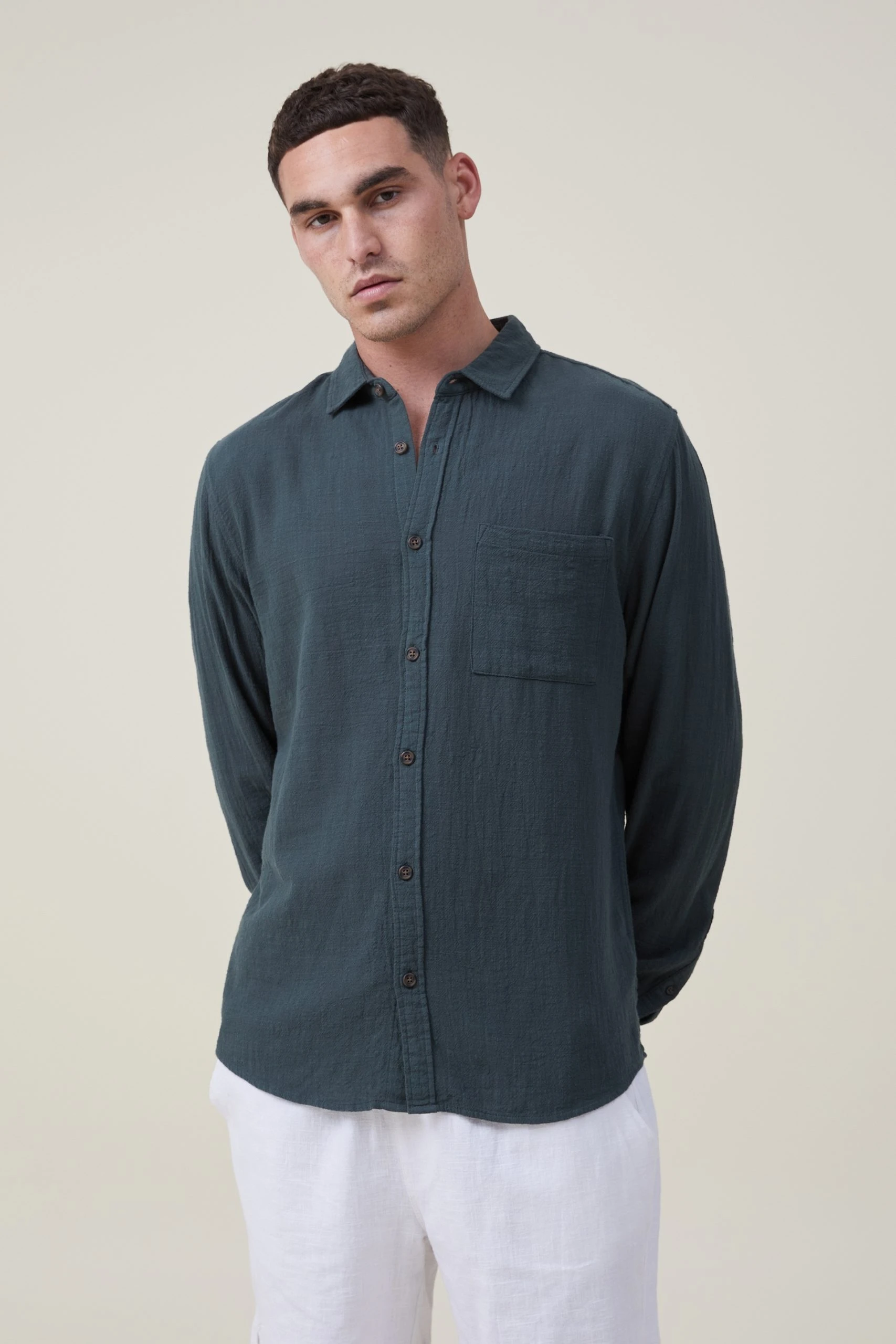 Cotton On Men Portland Long Sleeve Shirt